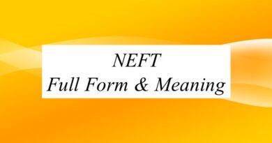NEFT Full Form & Meaning