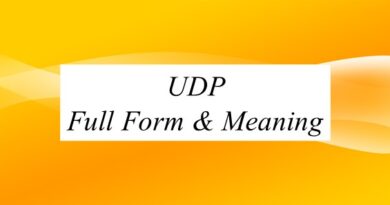 UDP Full Form & Meaning