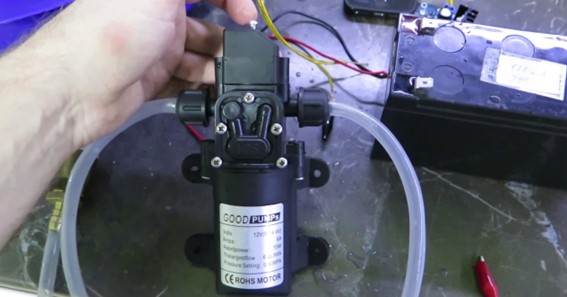 How to clean a small water pump